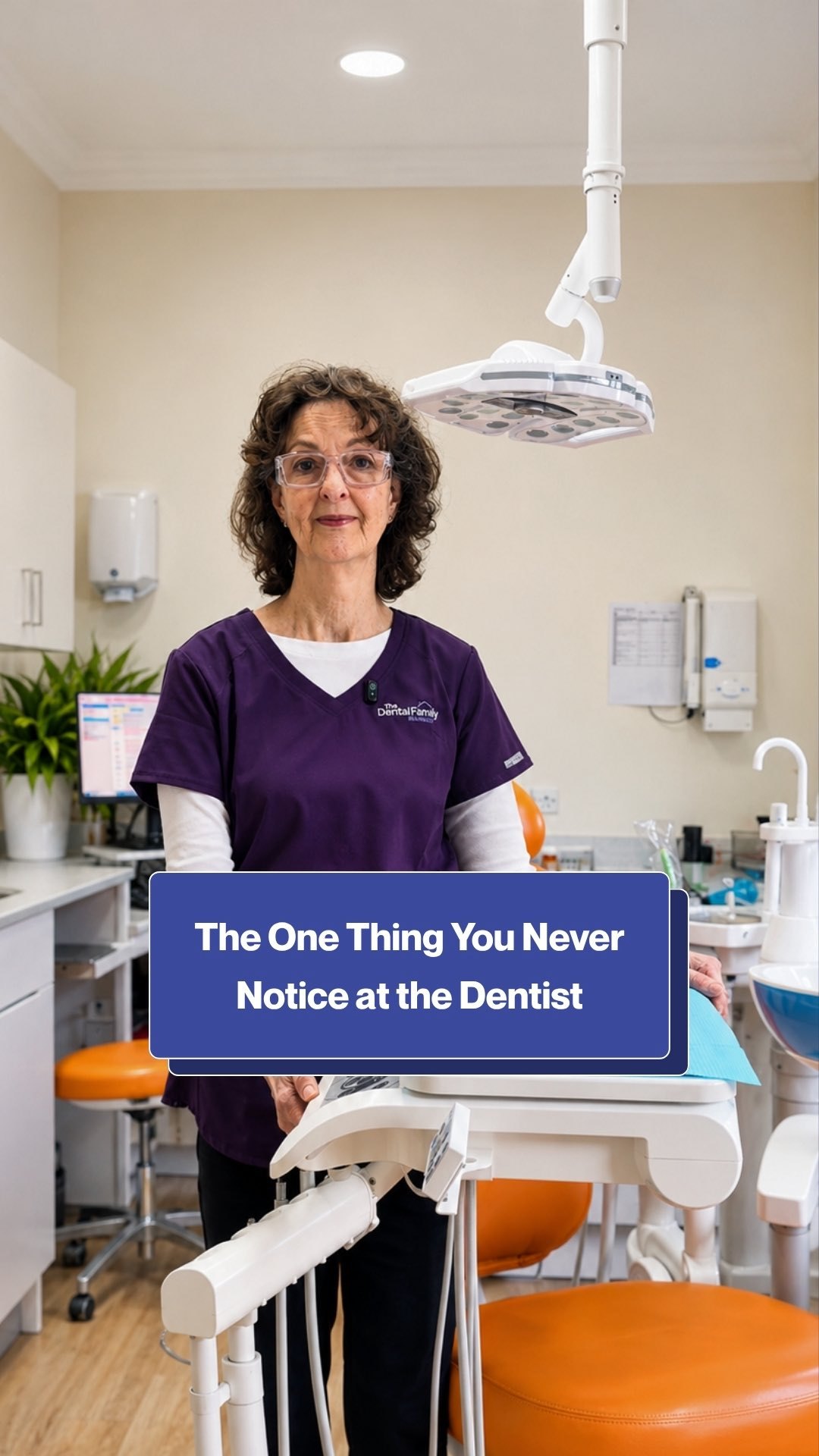 Instagram post: the one thing you never notice at the dentist
